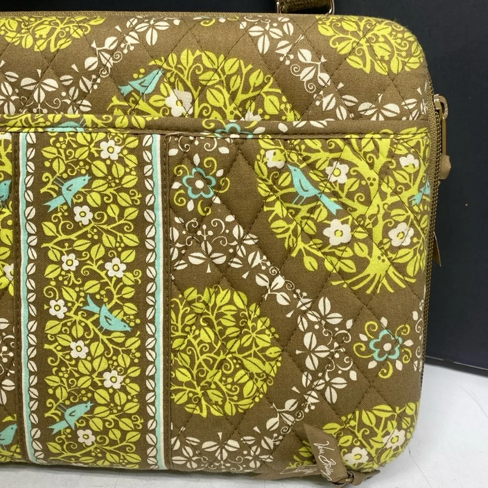 Vera Bradley 'sitting in a tree' Pattern Tablet Laptop Book Crossbody Bag